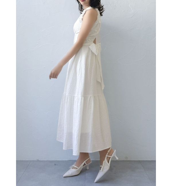 dazzlin「【再生産】アメスリフリルシェイプワンピース」|ワンピース|