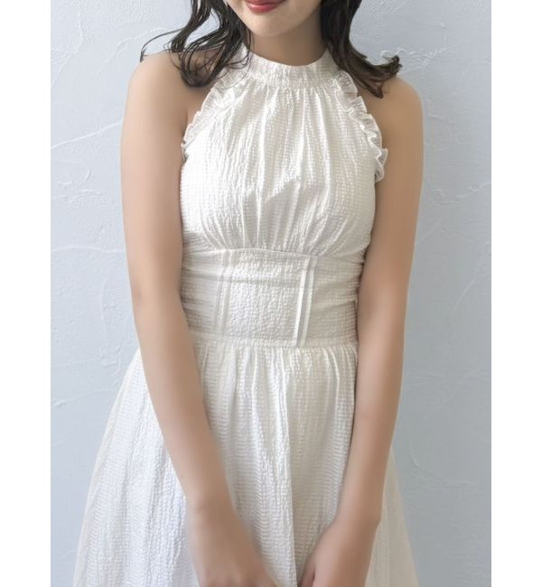 dazzlin「【再生産】アメスリフリルシェイプワンピース」|ワンピース|