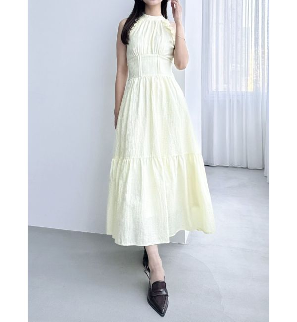 dazzlin「【再生産】アメスリフリルシェイプワンピース」|ワンピース|