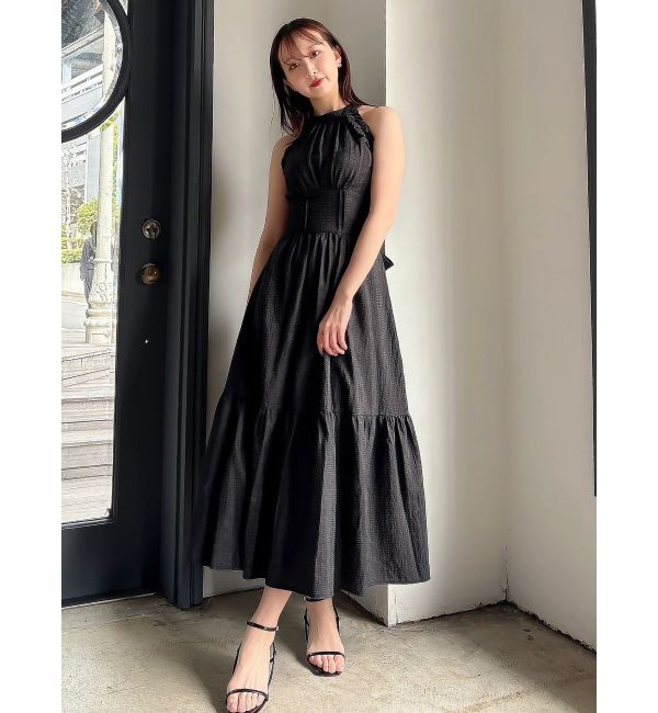 dazzlin「【再生産】アメスリフリルシェイプワンピース」|ワンピース|