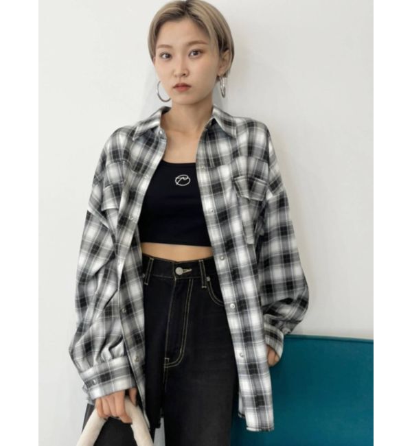 EMODA「ヴィンテージチェックシャツ」|シャツ・ブラウス|