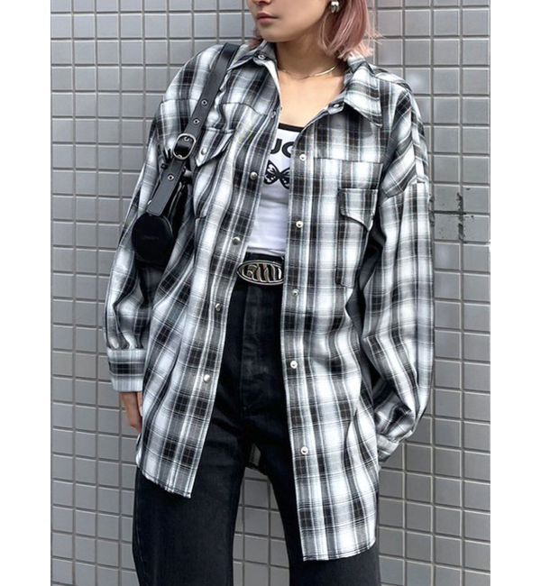 EMODA「ヴィンテージチェックシャツ」|シャツ・ブラウス|