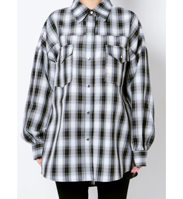 EMODA「ヴィンテージチェックシャツ」|シャツ・ブラウス|