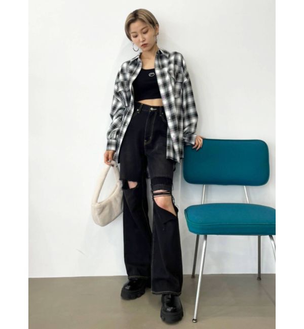 EMODA「ヴィンテージチェックシャツ」|シャツ・ブラウス|