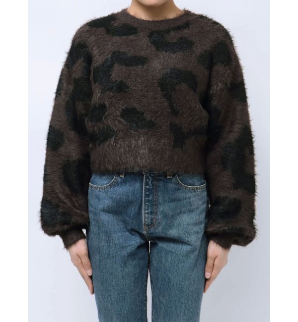 EMODA「レオパードシャギールーズニット」|ニット・セーター|