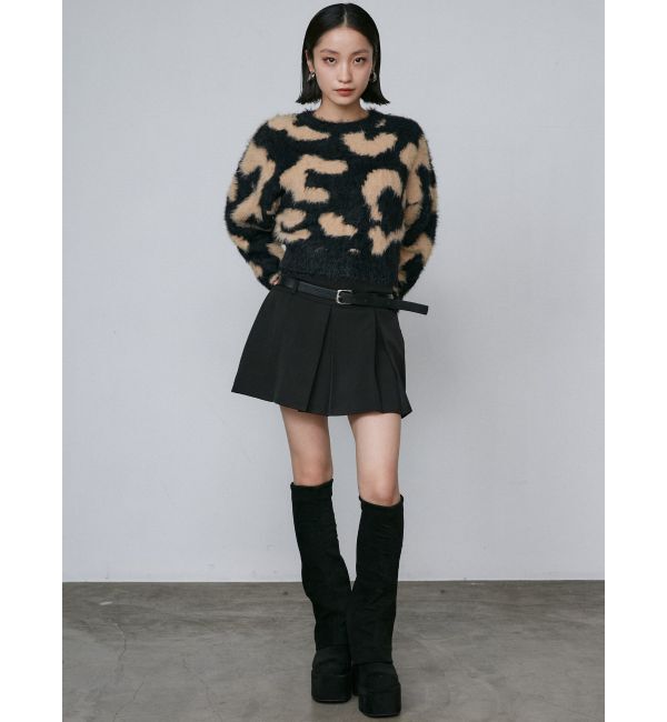 EMODA「レオパードシャギールーズニット」|ニット・セーター|