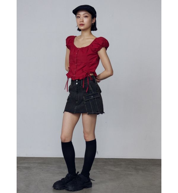 EMODA「スタッズベルトハンチングキャップ」|ハンチング・ベレー帽|