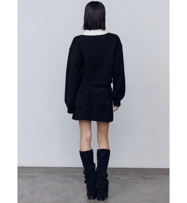 EMODA「ハートロゴジャガードニット」|ニット・セーター|