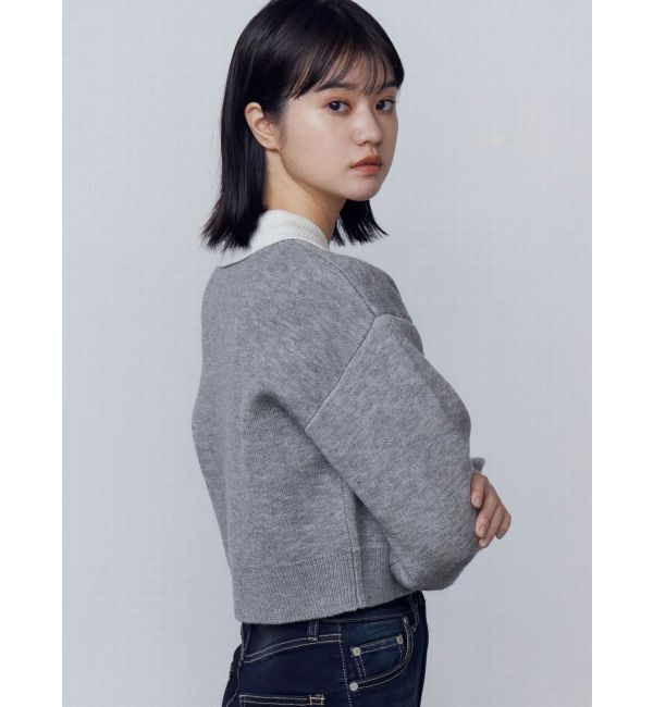 EMODA「ハートロゴジャガードニット」|ニット・セーター|