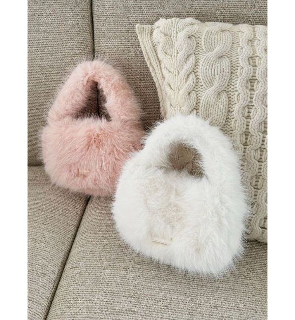 MERCURYDUO「フェイクファーミニBAG」|ハンドバッグ|