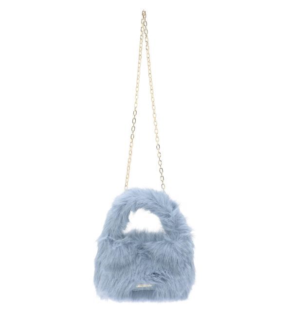 MERCURYDUO「フェイクファーミニBAG」|ハンドバッグ|