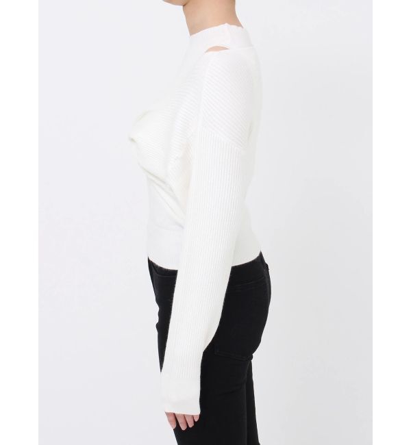 MURUA「ドッキングカシュクールニット」|ニット・セーター|