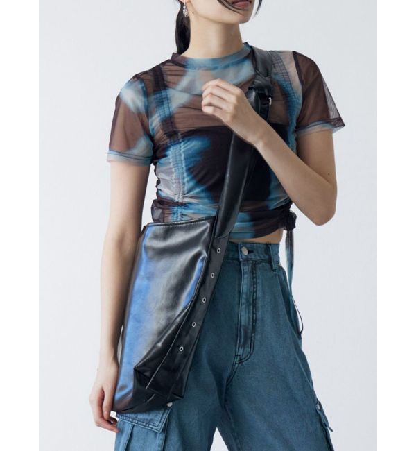 MURUA「フェイクレザーショルダーバッグ」|ショルダー・メッセンジャー|