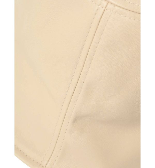 Ungrid「フェイクレザーバケットハット」|ハット|