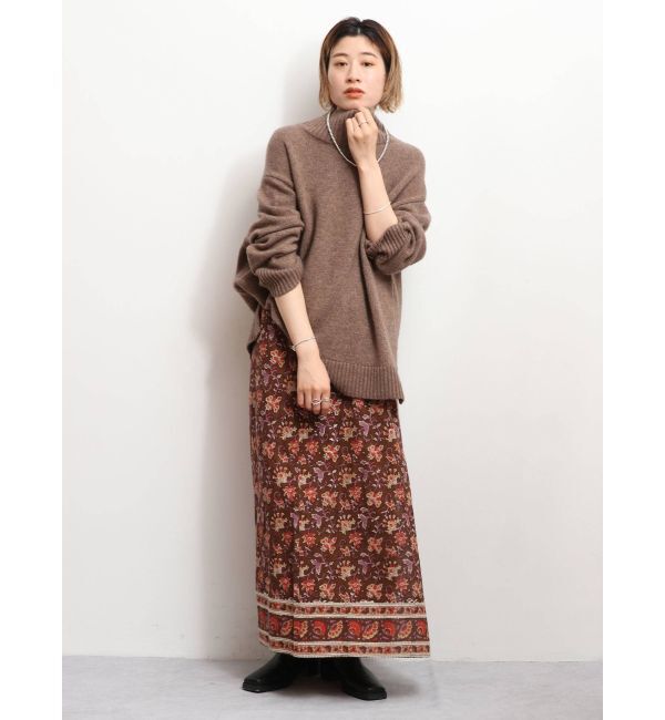 Ungrid「エスニックスリットデザインスカート」|スカート|