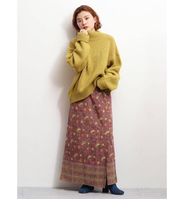 Ungrid「エスニックスリットデザインスカート」|スカート|