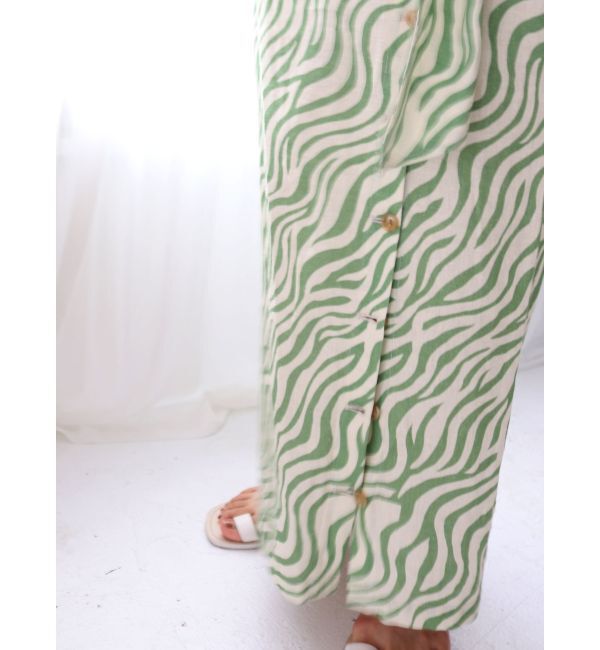 Ungrid「ウエストデザインスリットゼブラスカート」|スカート|