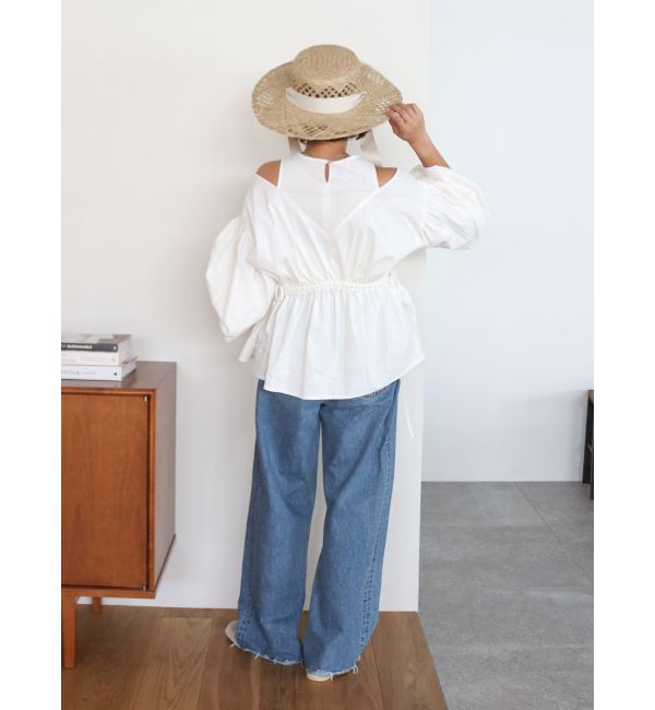 Ungrid「レイヤードデザインボリュームブラウス」|シャツ・ブラウス|