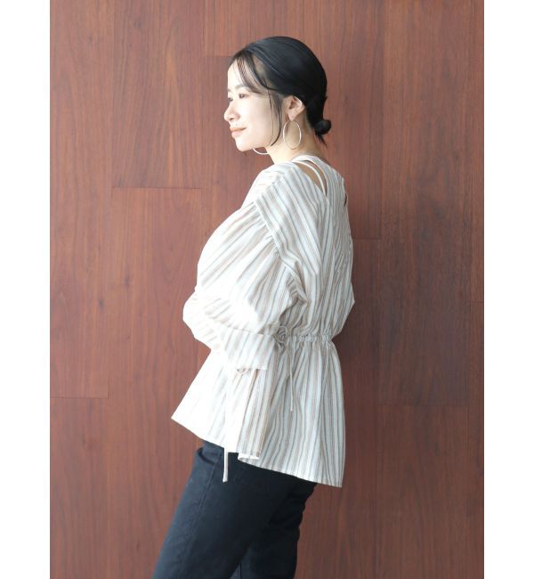 Ungrid「レイヤードデザインボリュームブラウス」|シャツ・ブラウス|