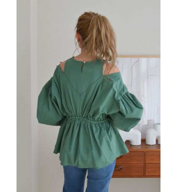 Ungrid「レイヤードデザインボリュームブラウス」|シャツ・ブラウス|