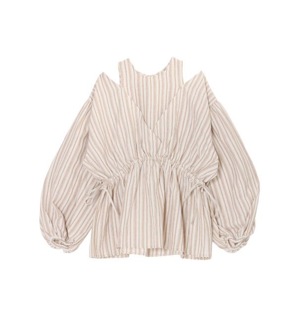 Ungrid「レイヤードデザインボリュームブラウス」|シャツ・ブラウス|