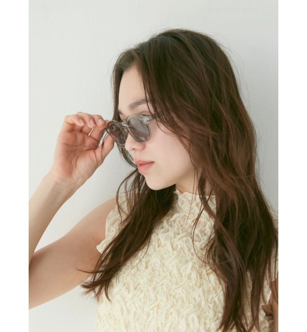 Ungrid「クリアフレームサングラス」|サングラス|