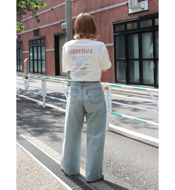 Ungrid「ヴィンテージルーズワイドデニム」|デニム|