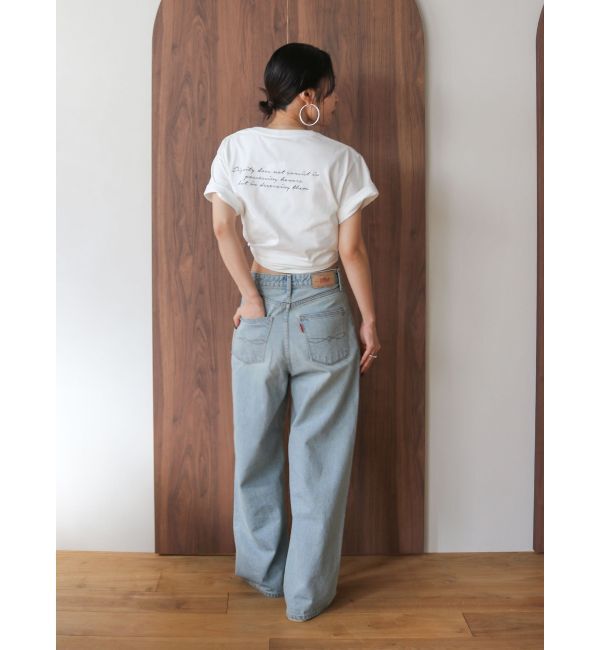 Ungrid「ヴィンテージルーズワイドデニム」|デニム|