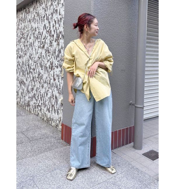 Ungrid「ヴィンテージルーズワイドデニム」|デニム|