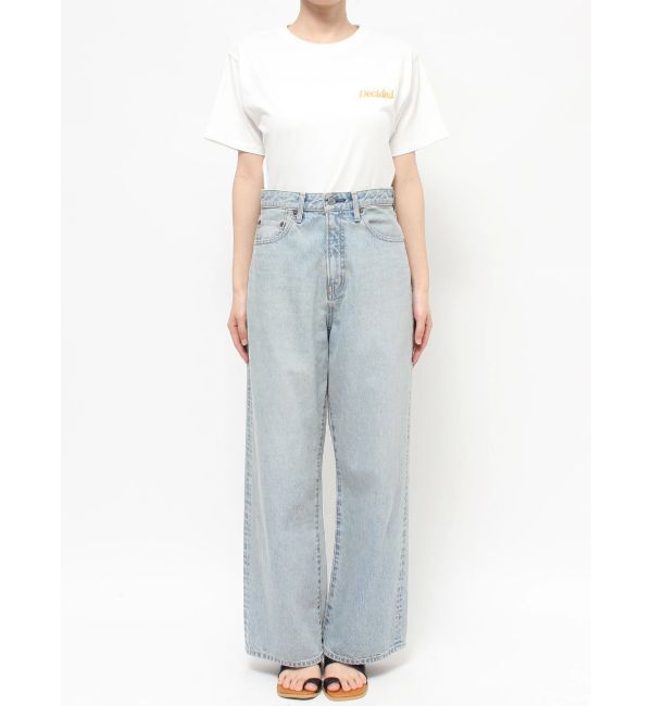 Ungrid「ヴィンテージルーズワイドデニム」|デニム|