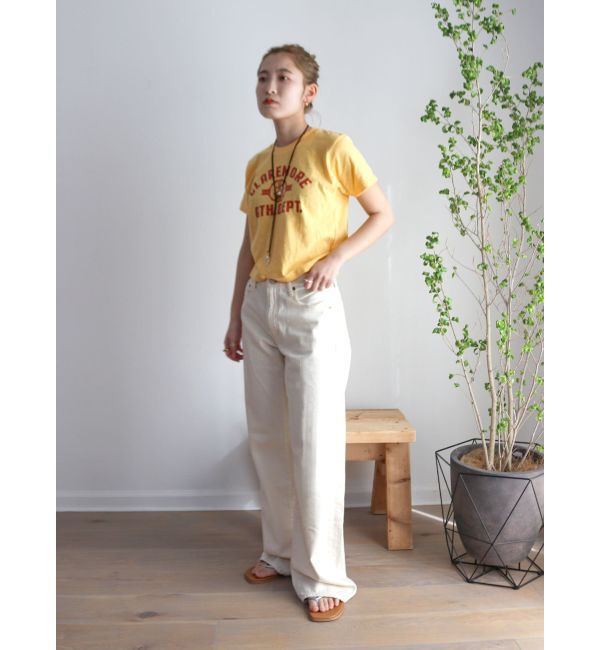 Ungrid「CLAREMOREコンパクトロゴTee」|Tシャツ・カットソー|