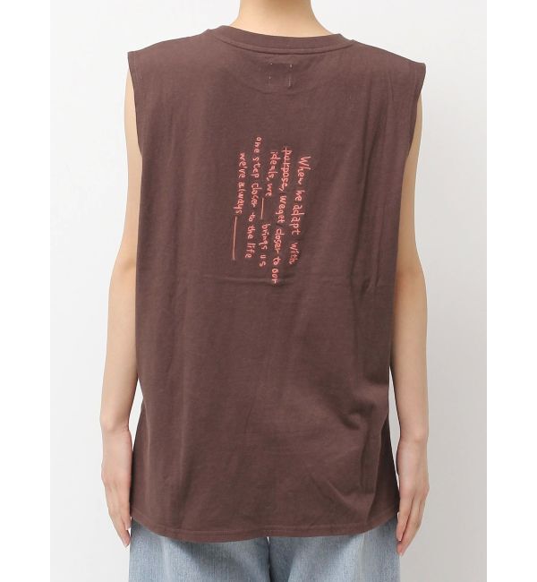 Ungrid「カラーエンブロイダリータンクトップ」|タンクトップ|