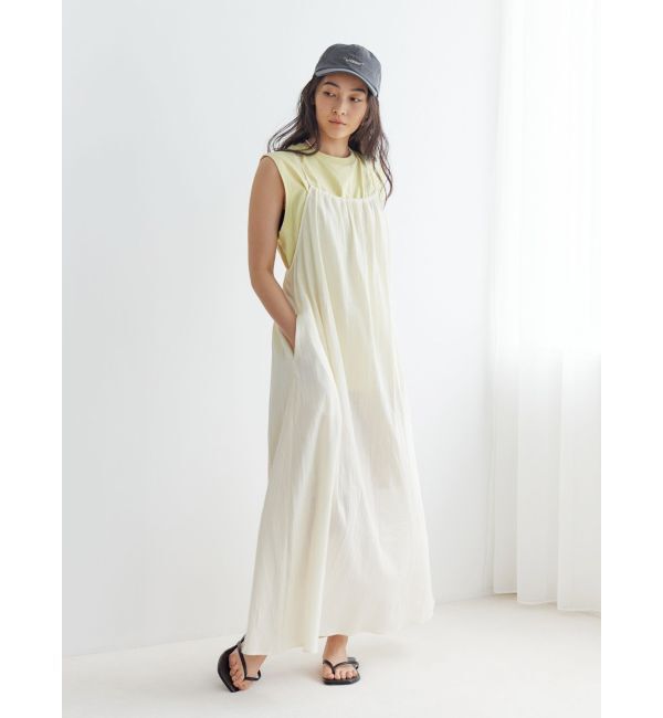 Ungrid「カラーエンブロイダリータンクトップ」|タンクトップ|