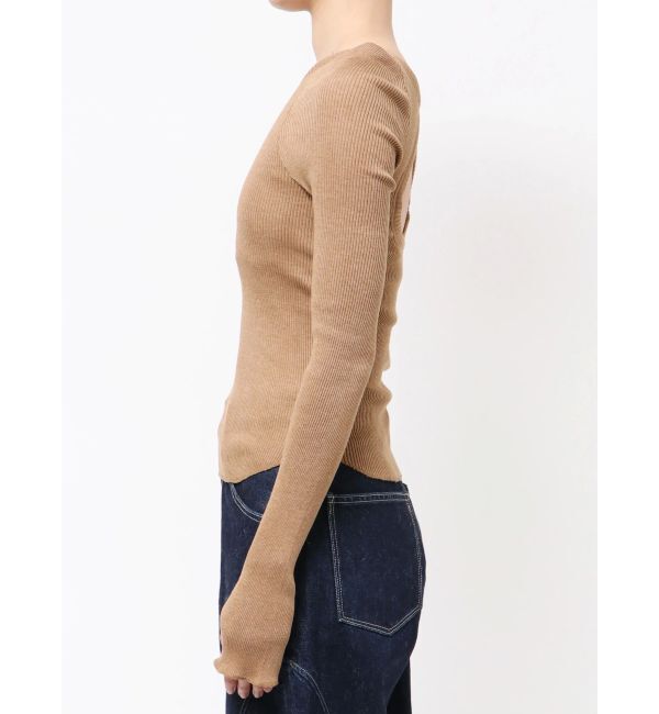 Ungrid「【Htage】palm別注バックオープンロングスリーブTee」|Tシャツ・カットソー|