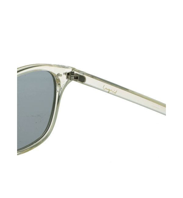 Ungrid「クリアフレームブルーレンズサングラス」|サングラス|