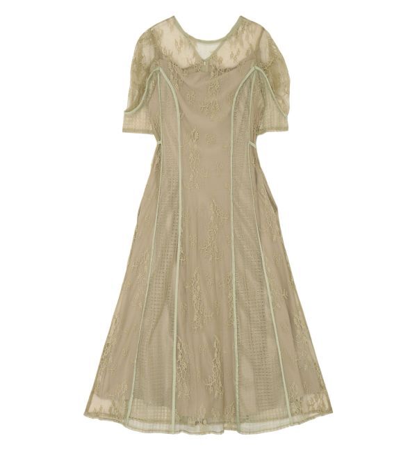 LAGUNAMOON「LADYパネルレースワンピース」|ワンピース|