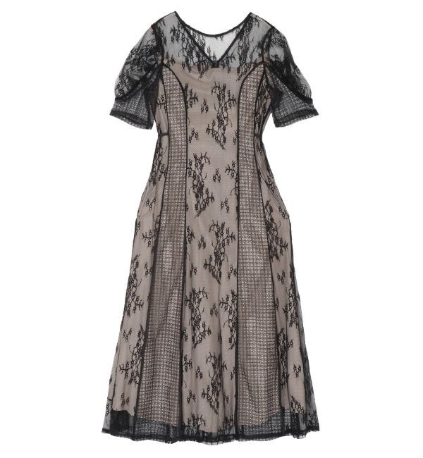 LAGUNAMOON「LADYパネルレースワンピース」|ワンピース|