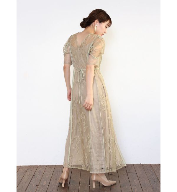 LAGUNAMOON「LADYパネルレースワンピース」|ワンピース|