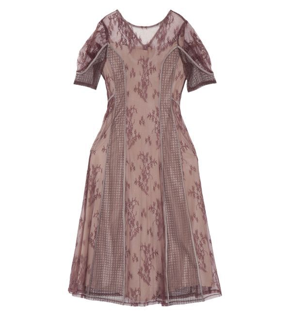 LAGUNAMOON「LADYパネルレースワンピース」|ワンピース|