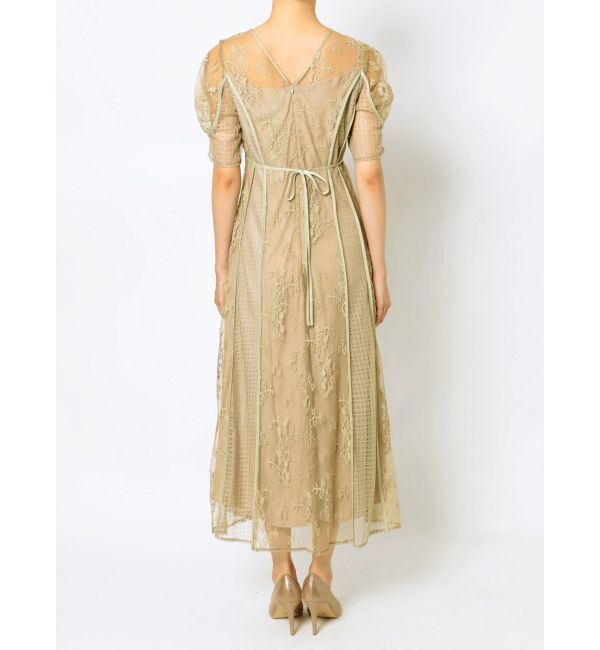 LAGUNAMOON「LADYパネルレースワンピース」|ワンピース|