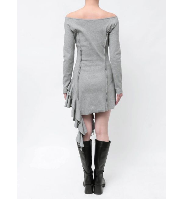 EVRIS「アシンメトリージップワンピース」|ワンピース|