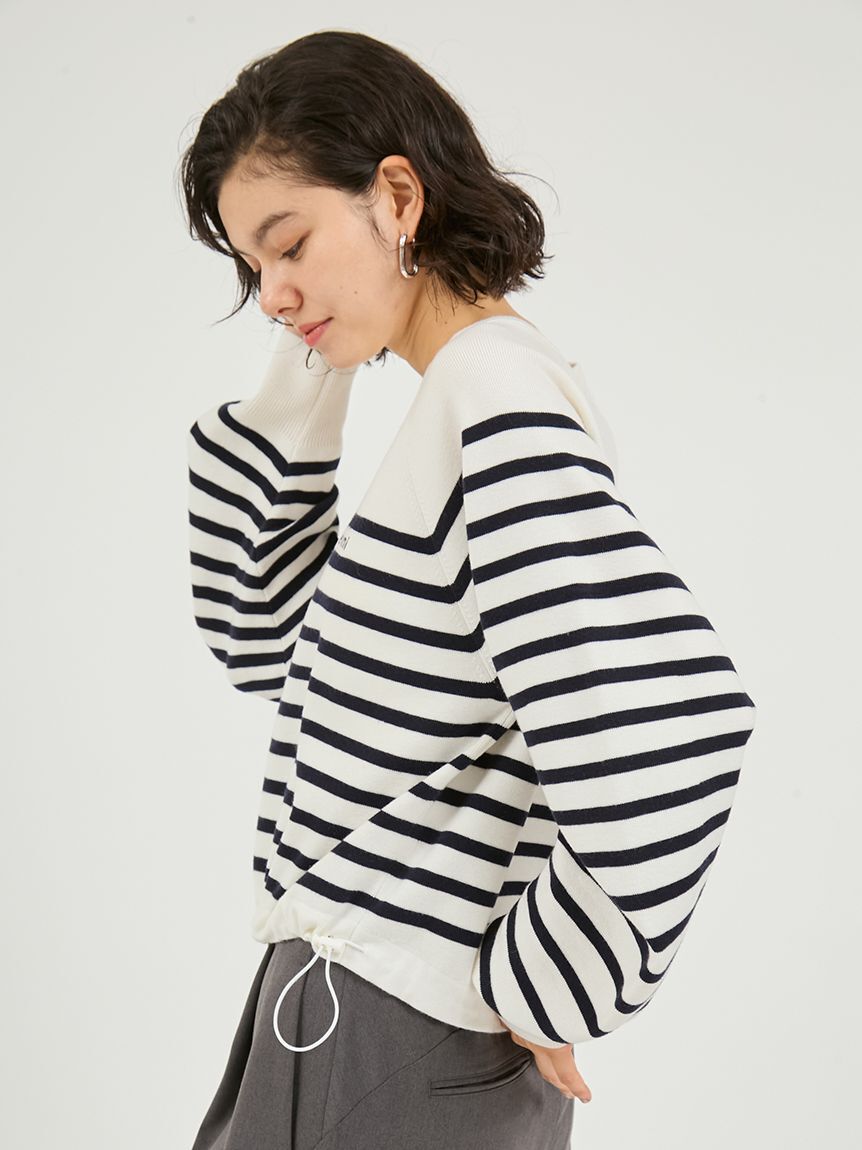 emmi atelier「【7days】ドロストニットトップス」|ニット・セーター|