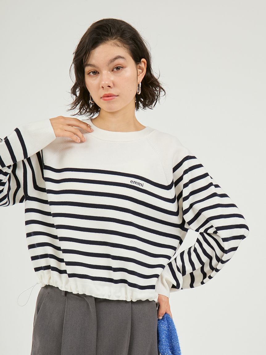 emmi atelier「【7days】ドロストニットトップス」|ニット・セーター|