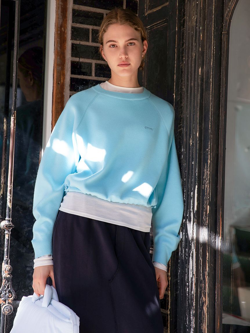 emmi atelier「【7days】ドロストニットトップス」|ニット・セーター|BLU