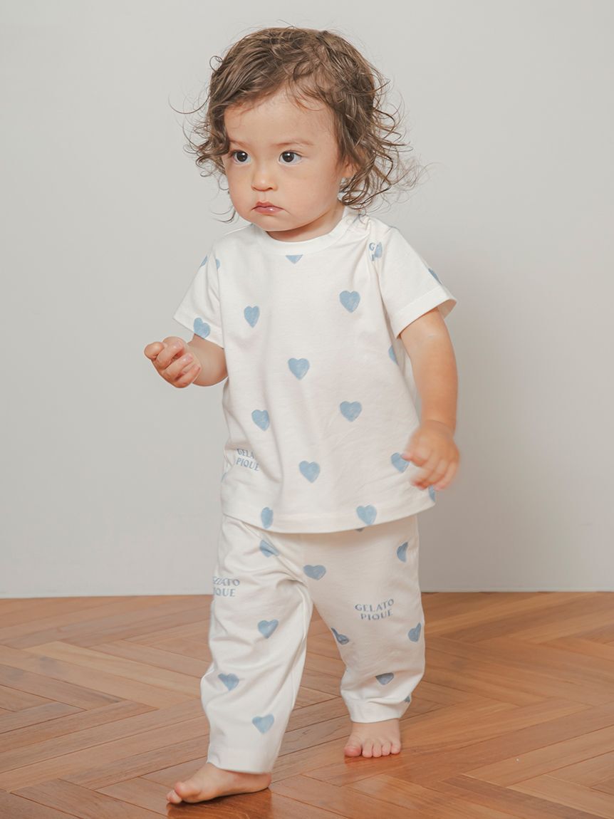 GELATO PIQUE KIDS & BABY「【BABY】ハート柄ロングパンツ」|その他ベビーウェア|