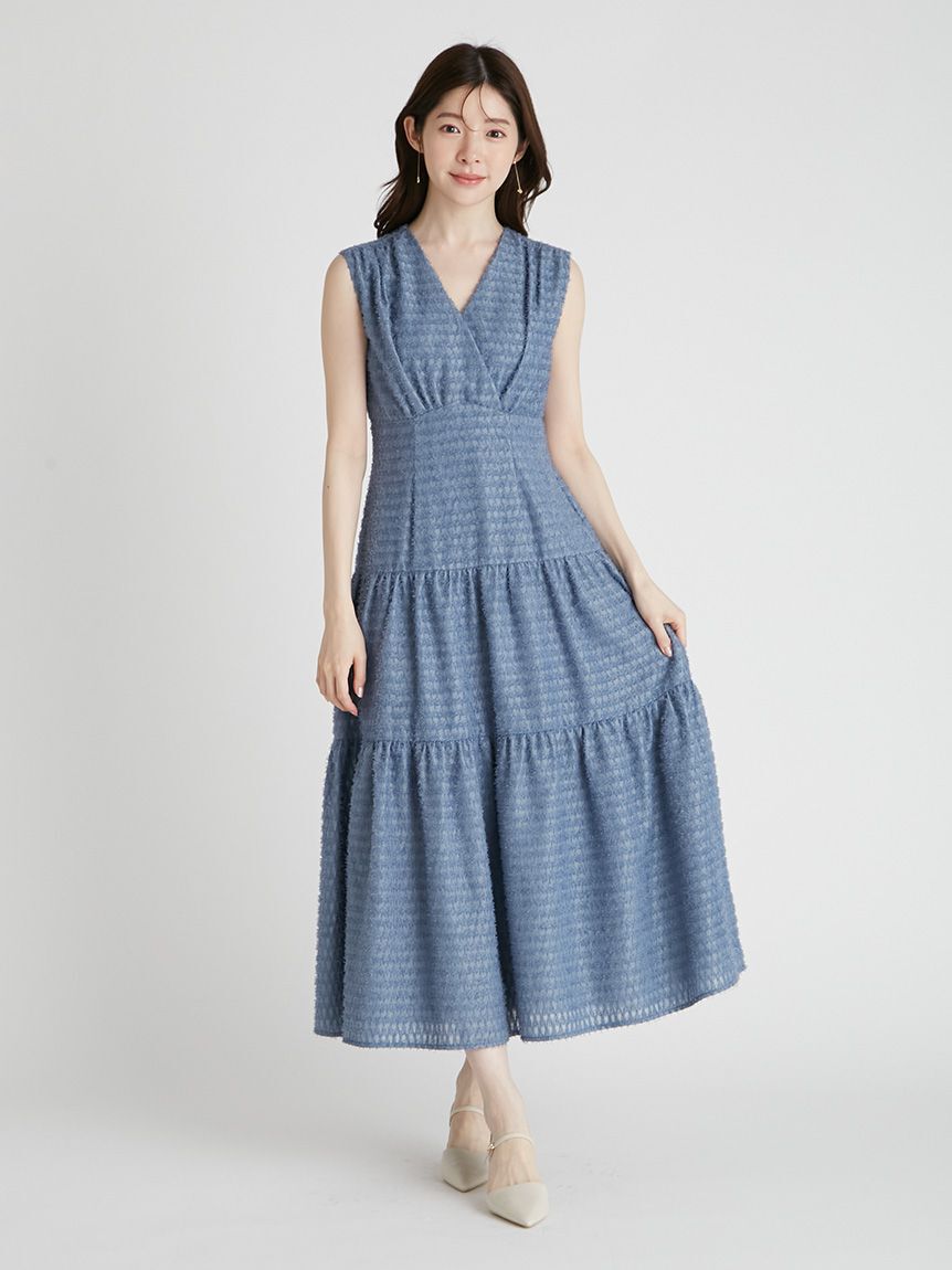 CELFORD「チドリカットジャガードワンピース」|ワンピース|