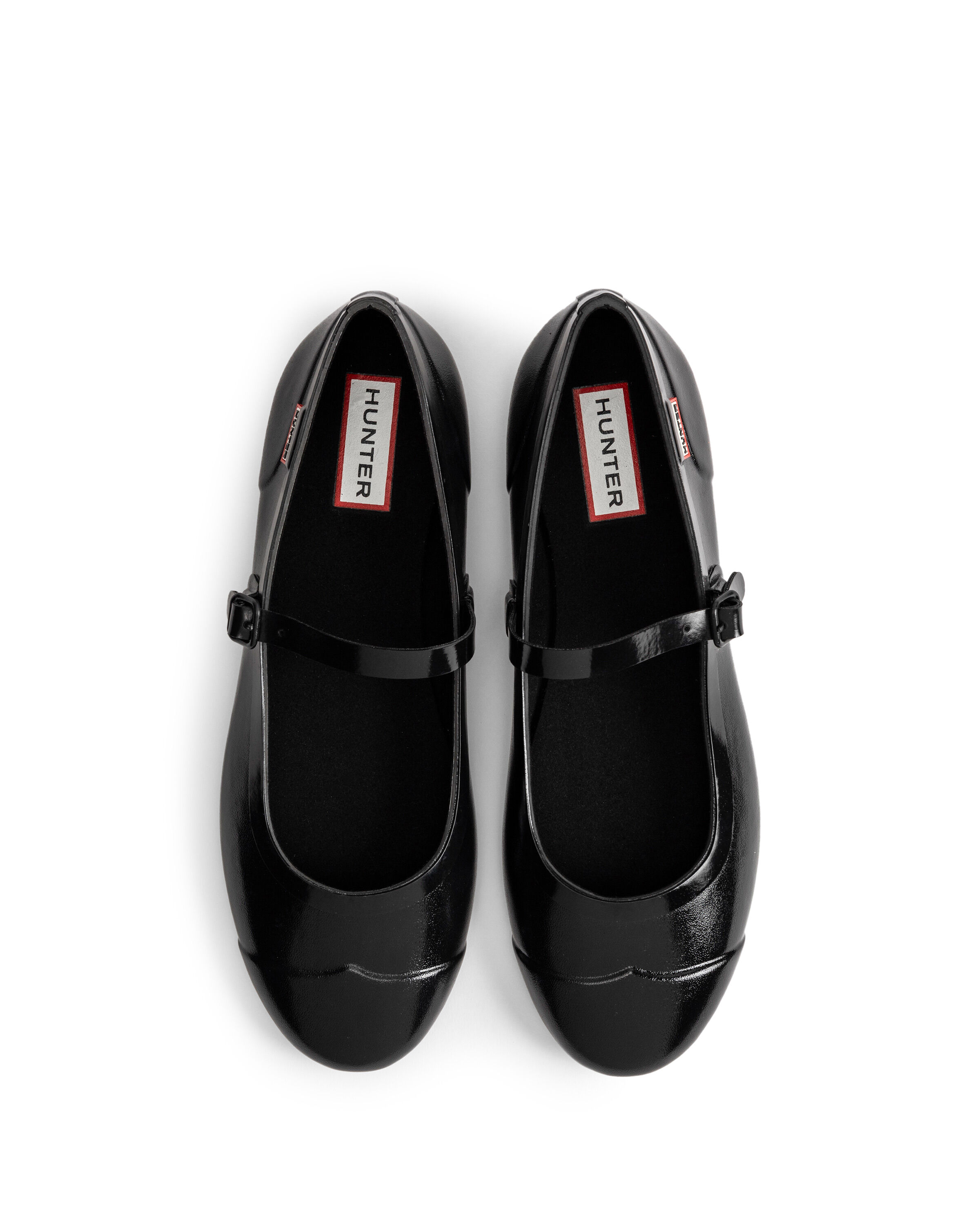 HUNTER「リファインド メリー ジェーン バックル バレリーナ グロス」|パンプス|