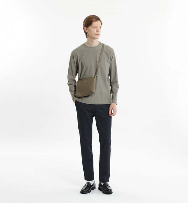 MACKINTOSH PHILOSOPHY「ドライフラットストレッチ クルーネックロンＴ ハイテンショントリコット」|Tシャツ・カットソー|