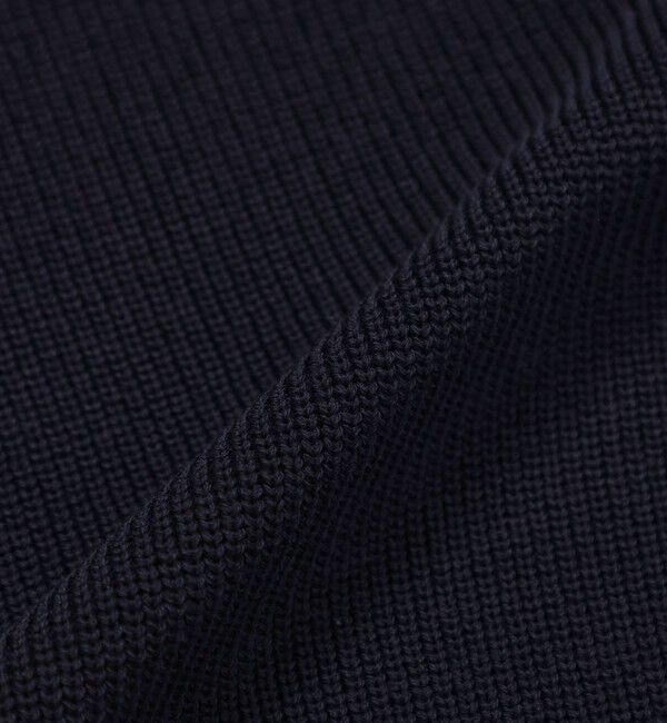 MACKINTOSH PHILOSOPHY「片畦プレーティング ジップアップニット」|ニット・セーター|