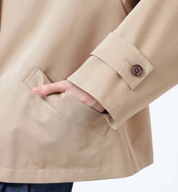 MACKINTOSH PHILOSOPHY「【WEB&一部店舗限定】【WELBURY SHORT(ウェルベリーショート)】ダブルクロス製」|ステンカラーコート|